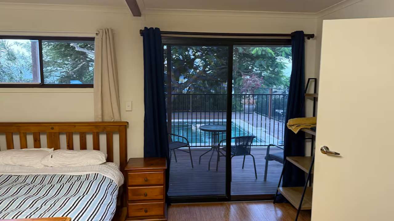 Furnished room with own bathroom