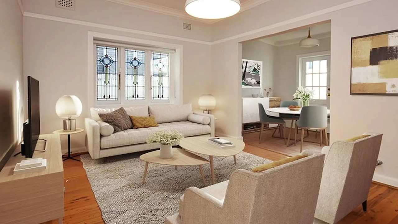 Whole property with 3 rooms for rent