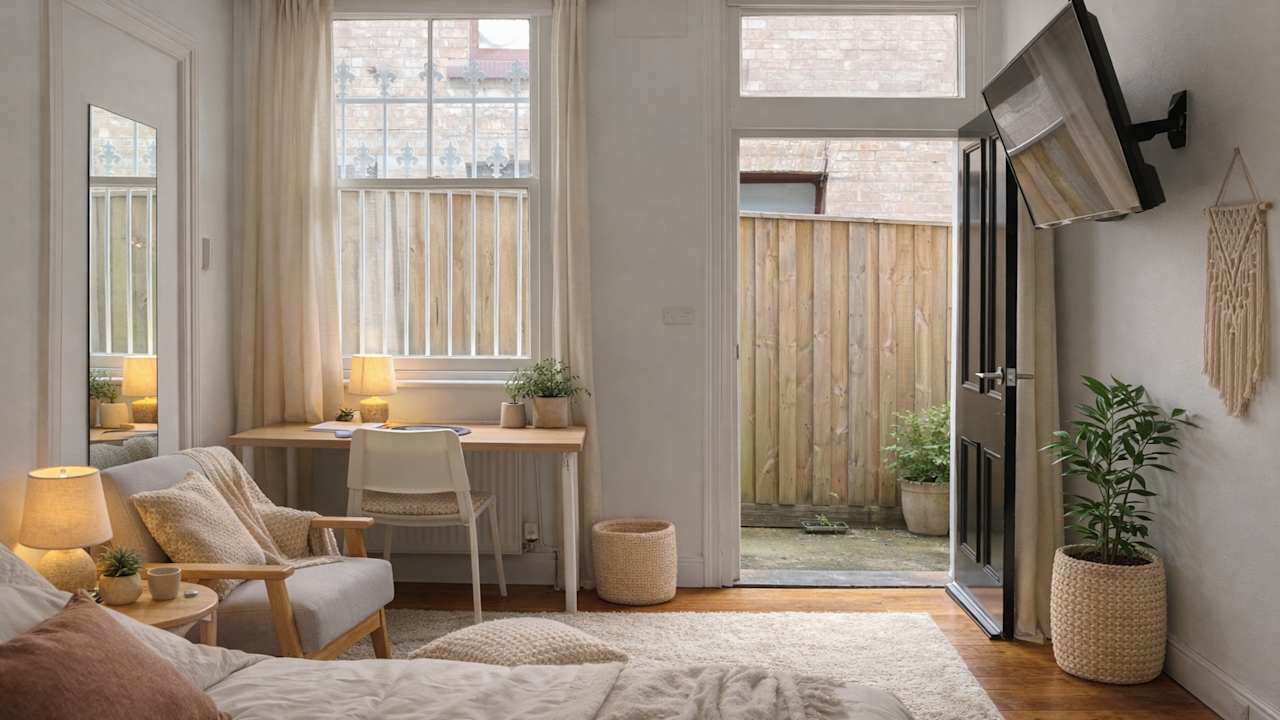 Furnished room in a share house