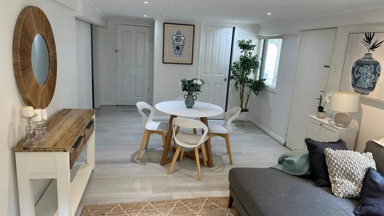 Furnished room granny flat for rent