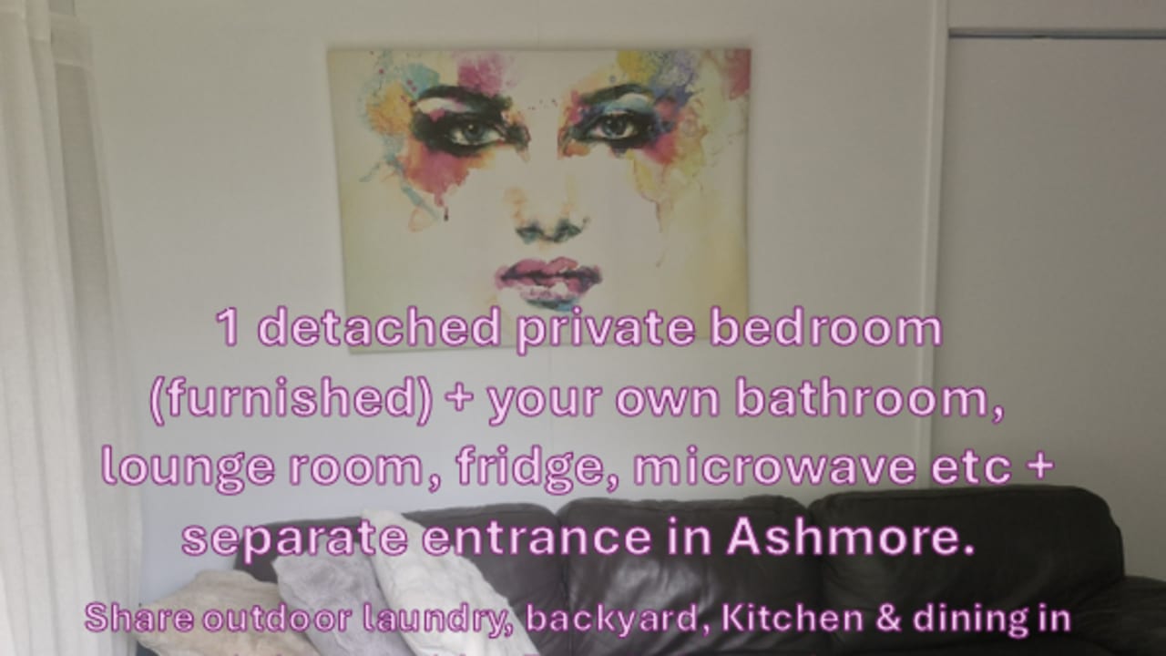 Room with own bathroom