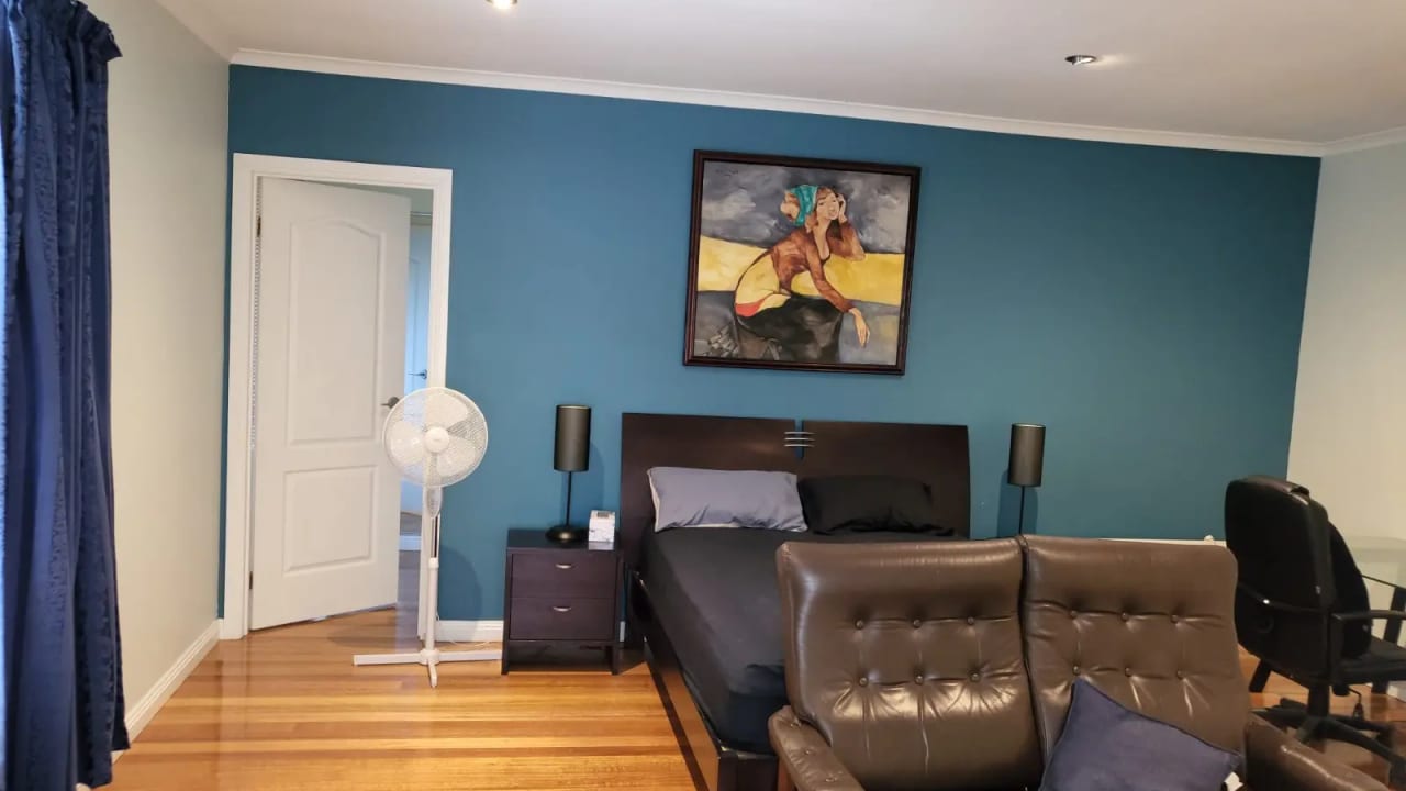 Furnished room with ensuite in a share house