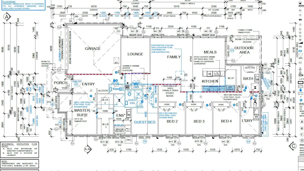 Unfurnished room in a share house