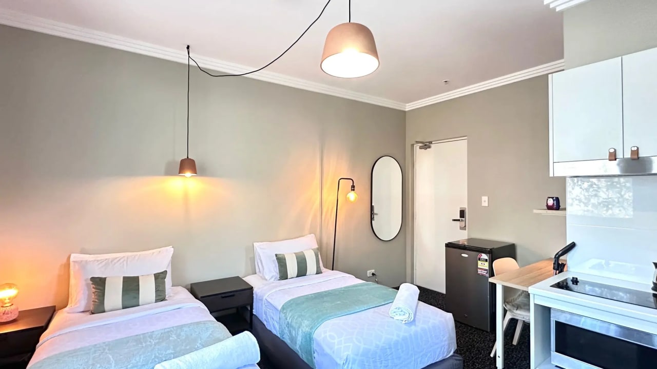 Furnished room with own bathroom