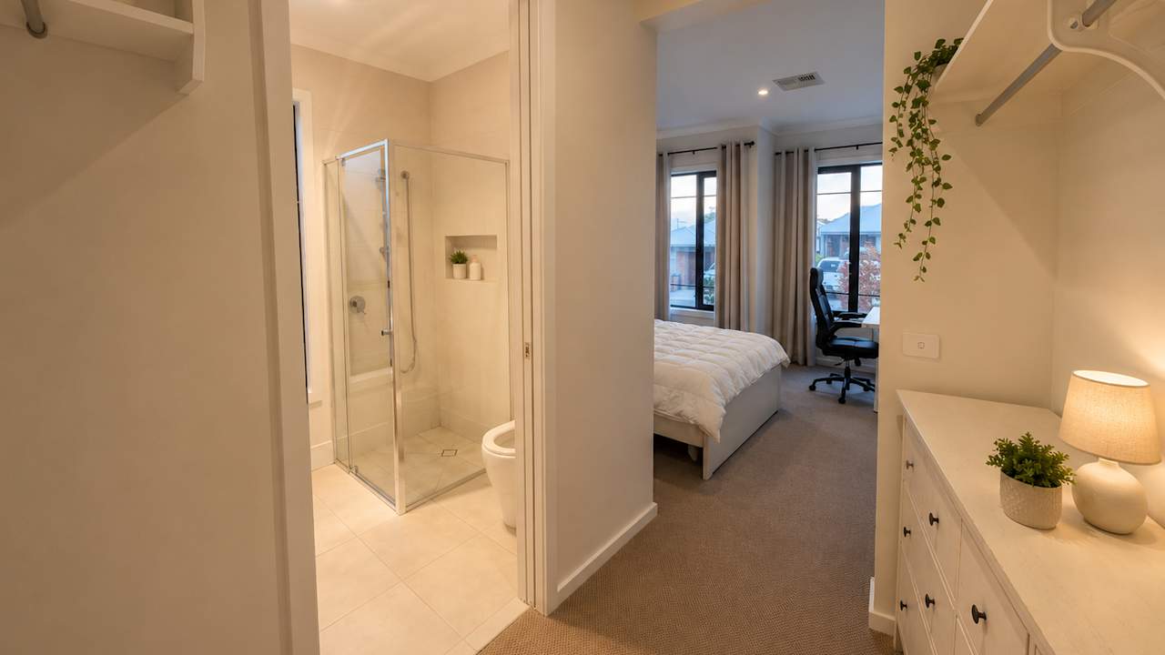 Room with ensuite in a share house