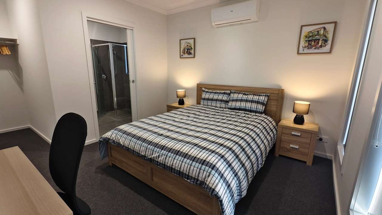 Furnished room with ensuite in a share house