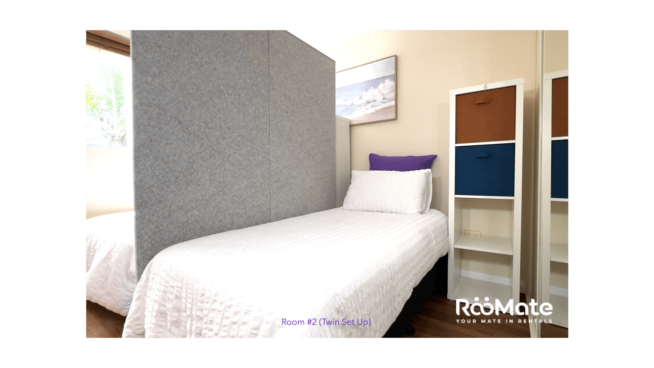 Furnished room with own bathroom