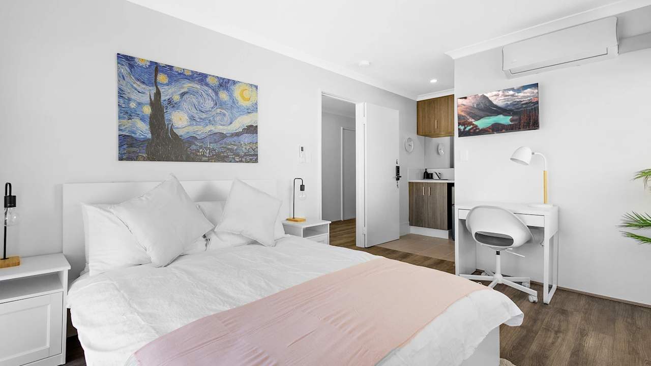Furnished room with ensuite in a share house
