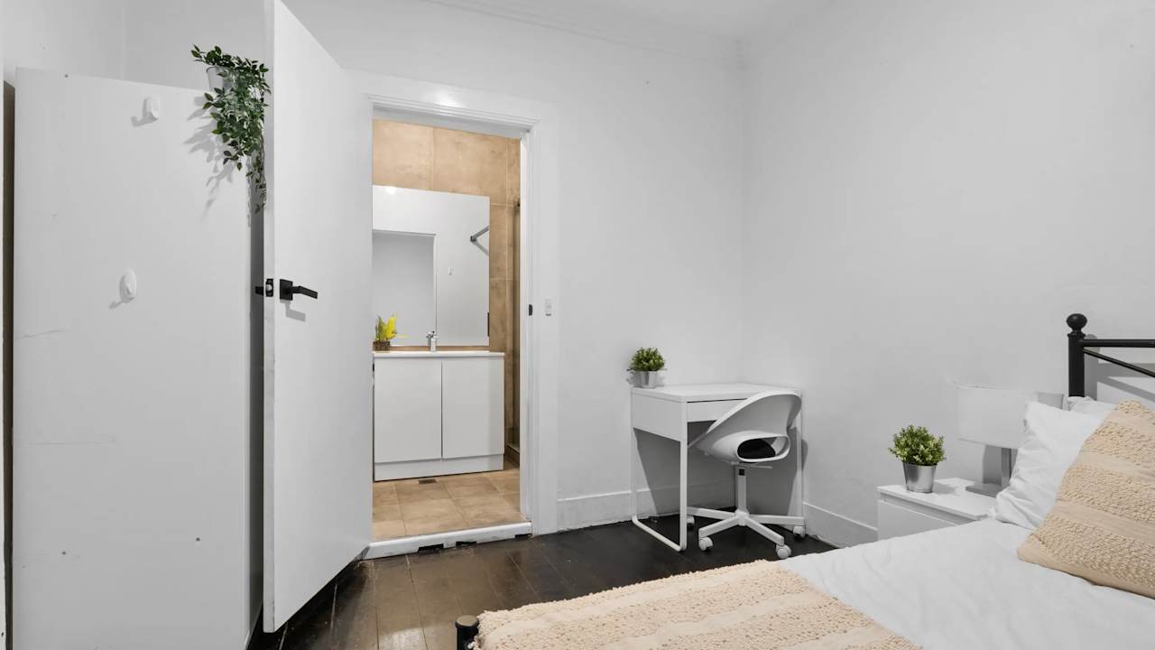 Furnished room with ensuite in a share house