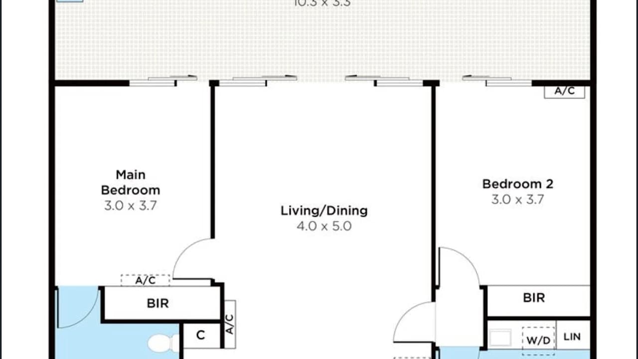 Furnished room with own bathroom