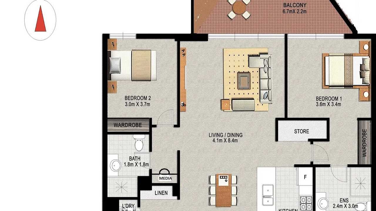 Room with own bathroom