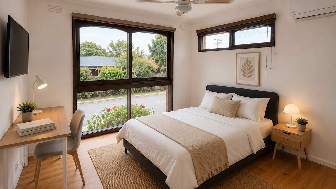 Furnished room in a share house