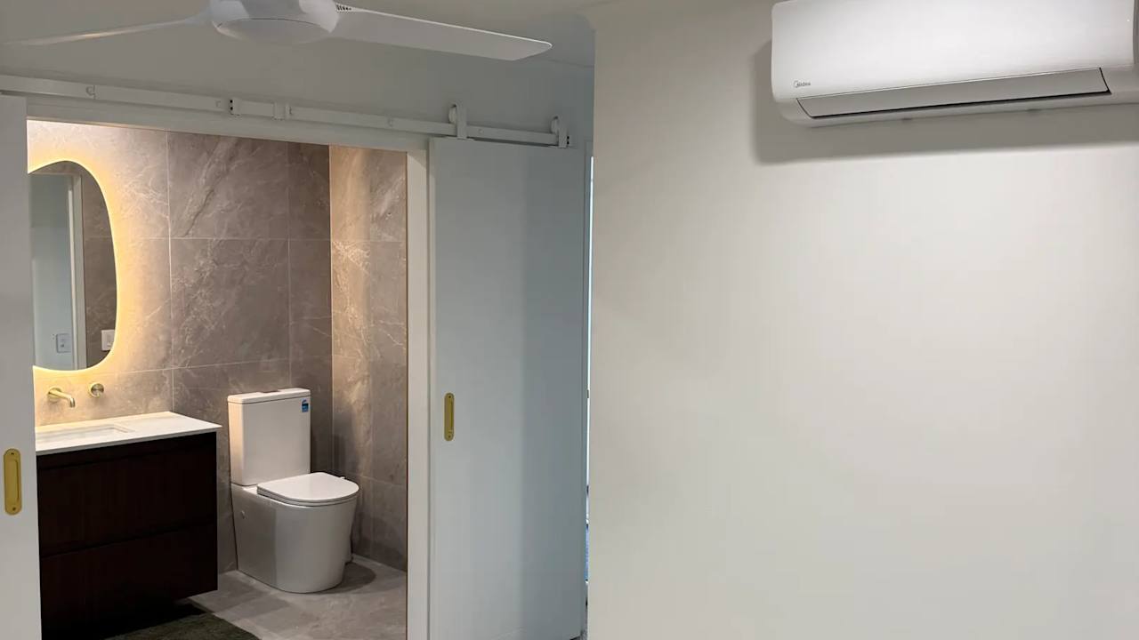 Unfurnished room with ensuite in a share house