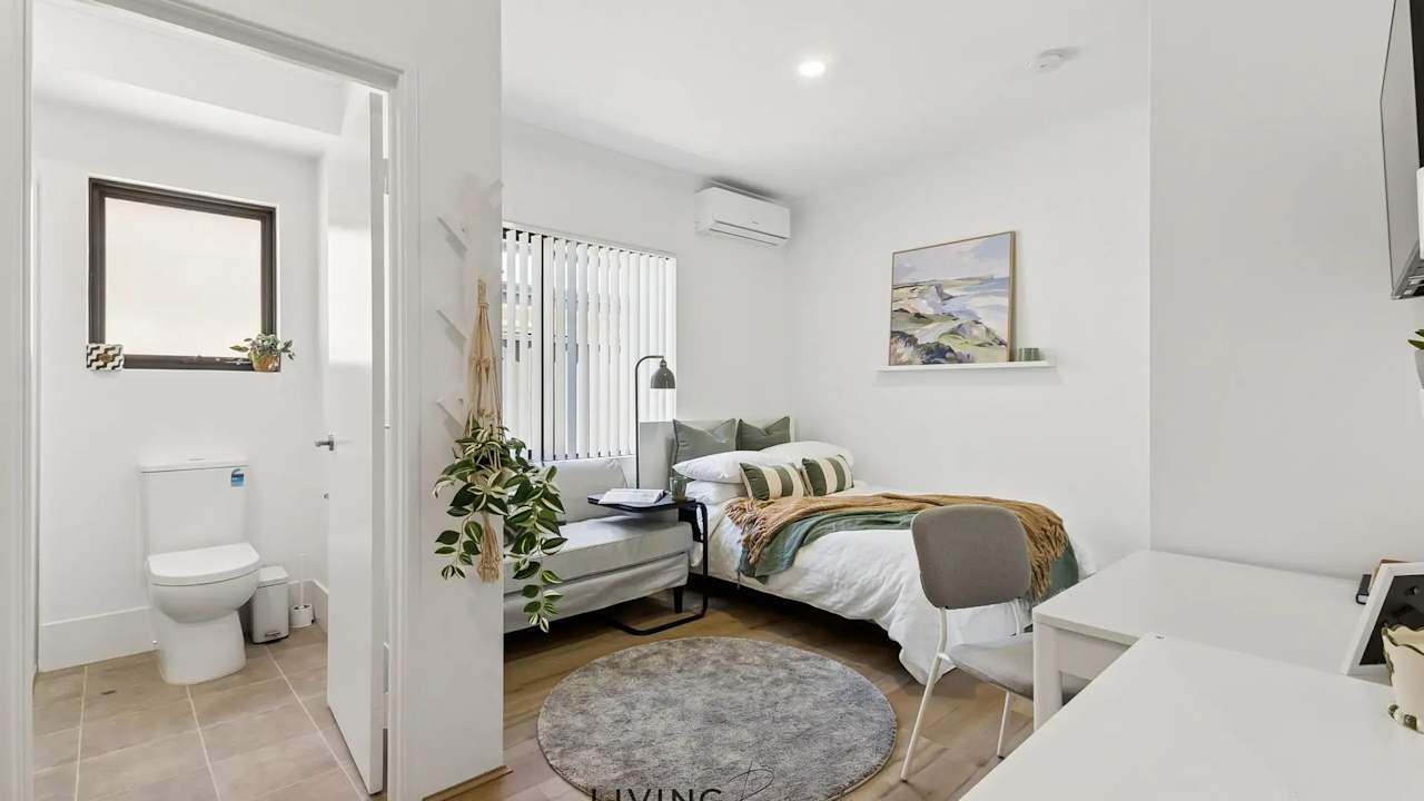 Furnished room with ensuite in a share house