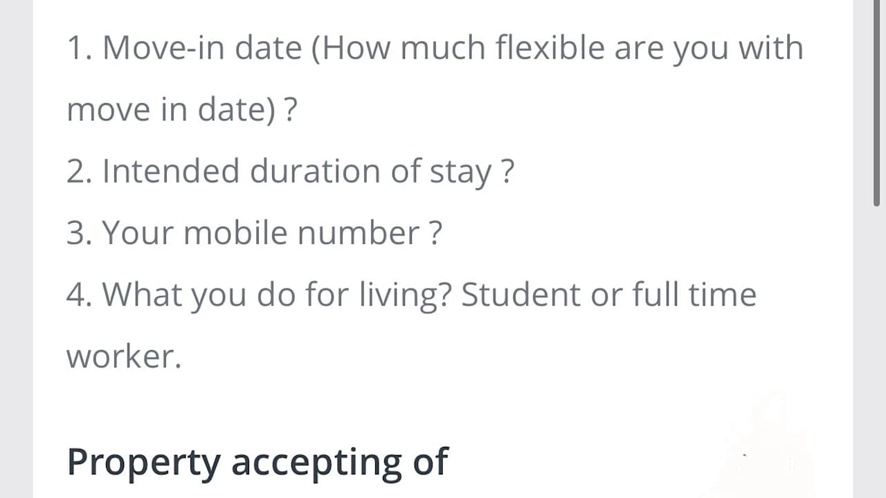 Student accommodation