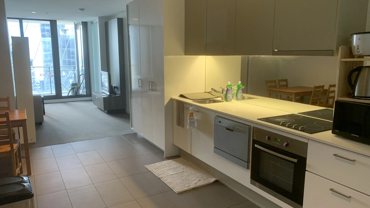 Furnished room with own bathroom