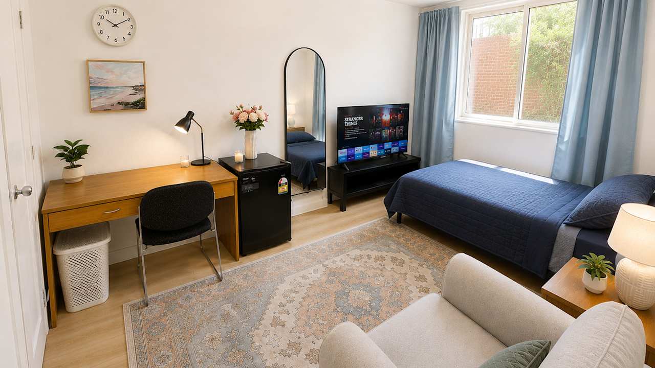 Furnished room in a flatshare