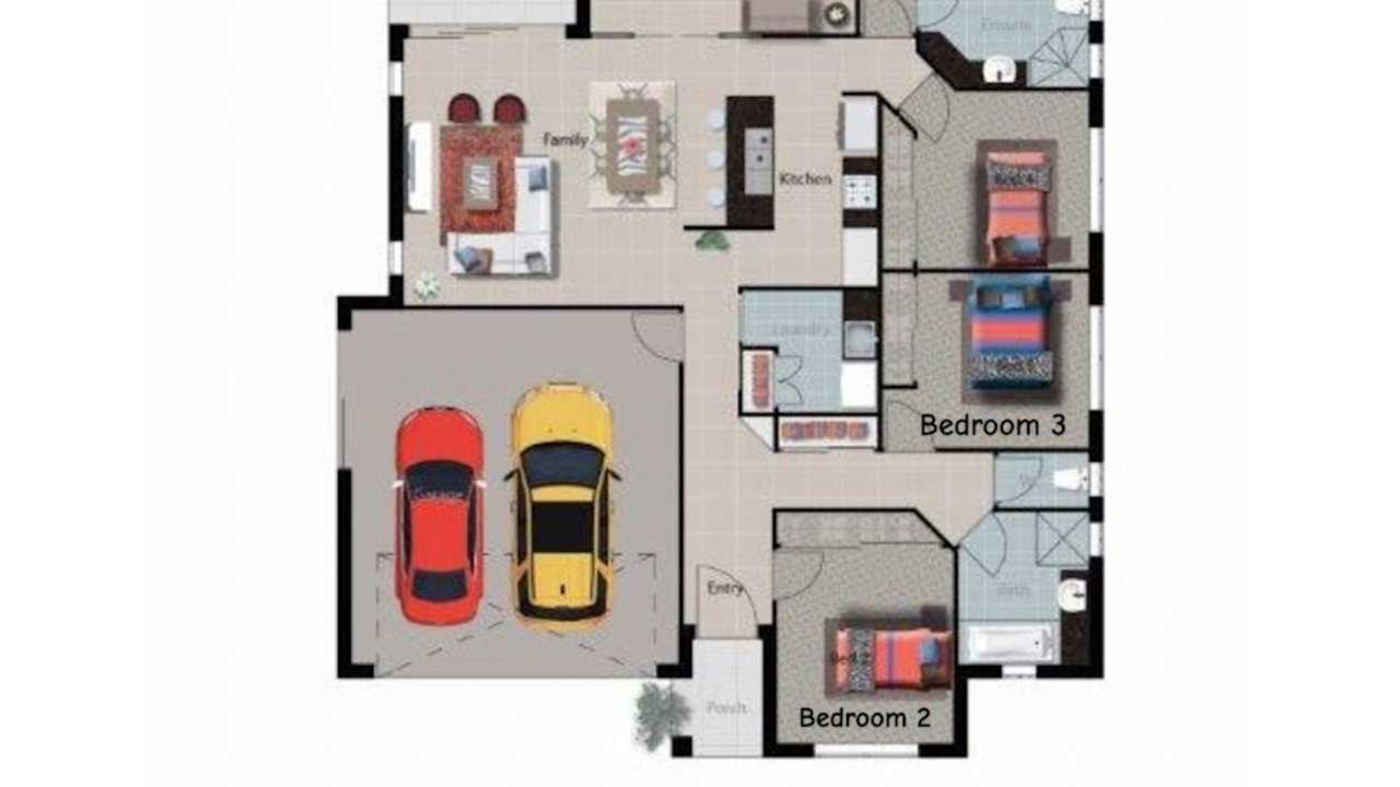 Unfurnished room in a share house