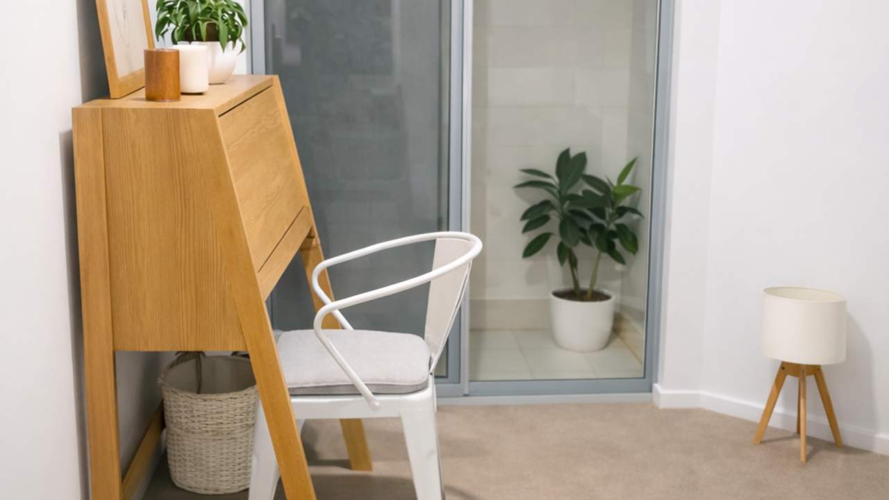 Room with own bathroom