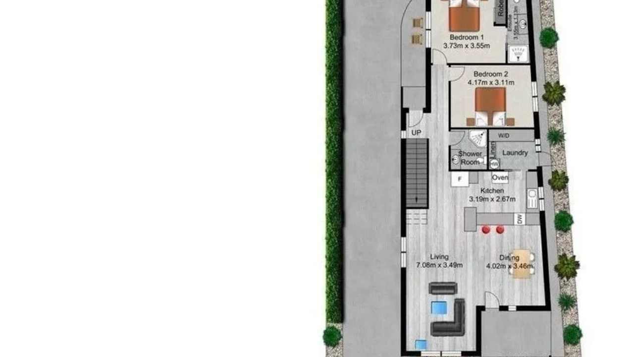 Unfurnished room with own bathroom