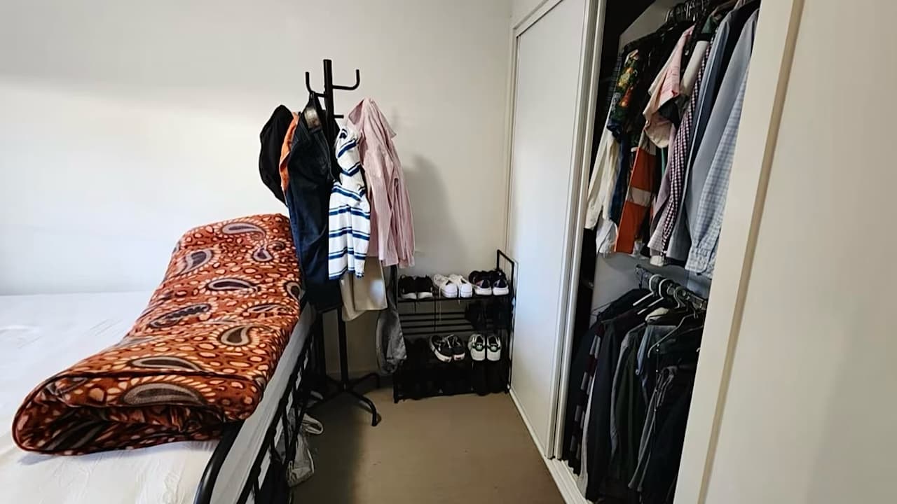 Unfurnished room with own bathroom