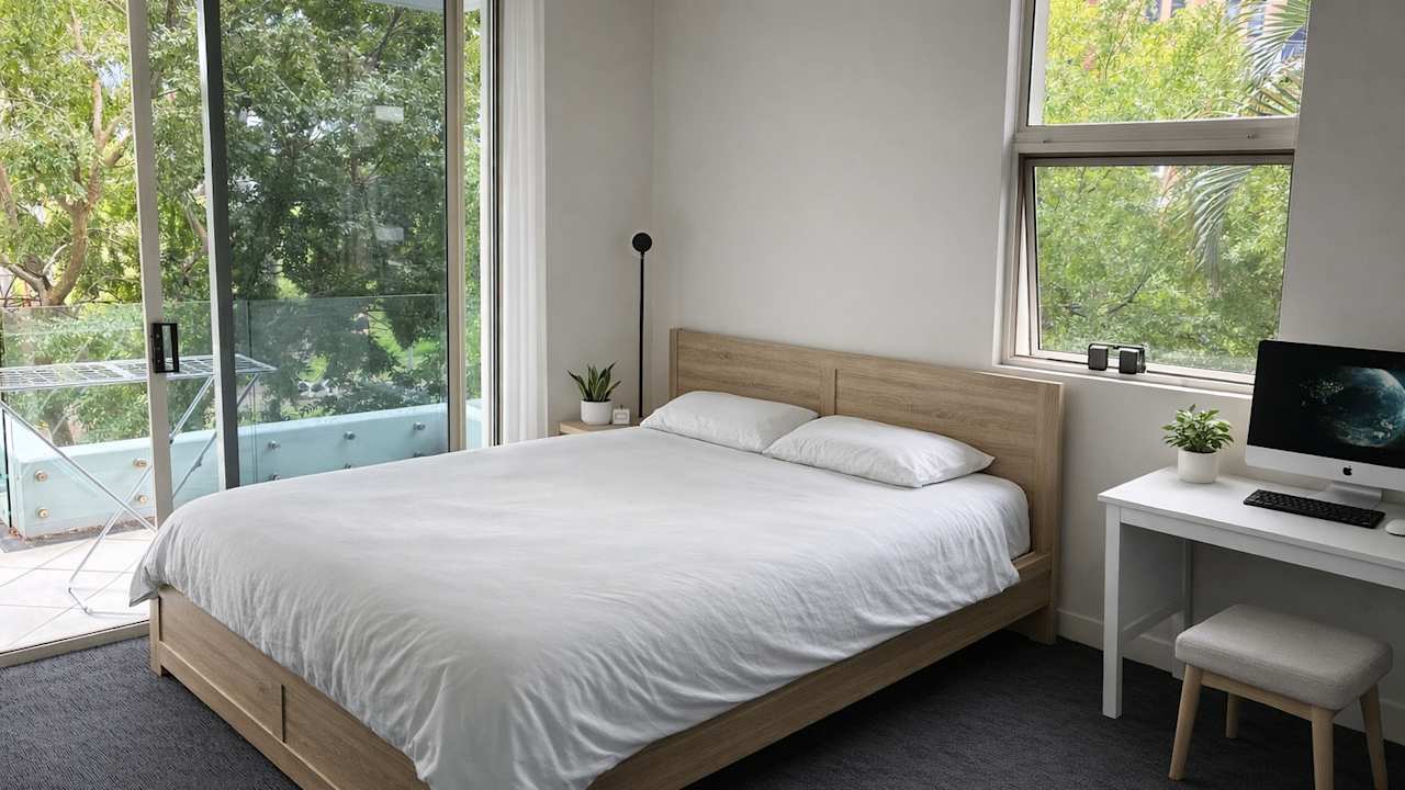 Furnished room with ensuite in a flatshare