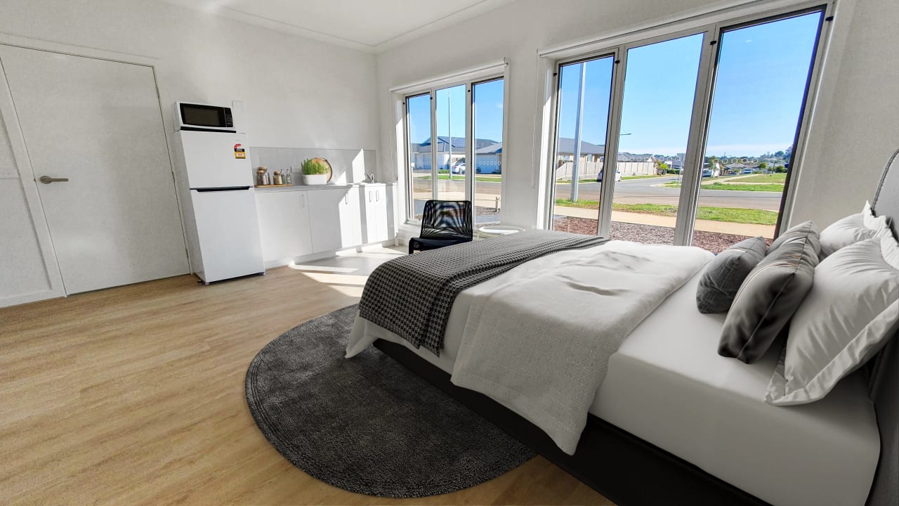 Furnished room with ensuite in a share house
