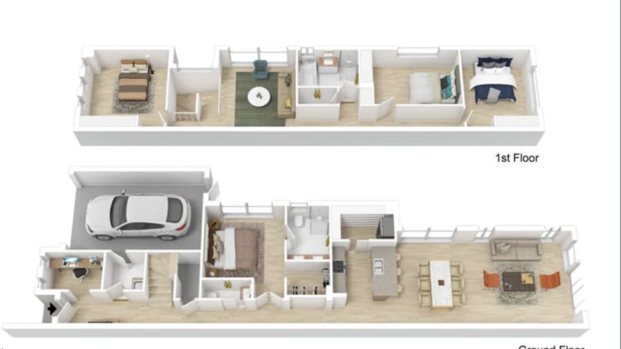 Furnished room in a share house