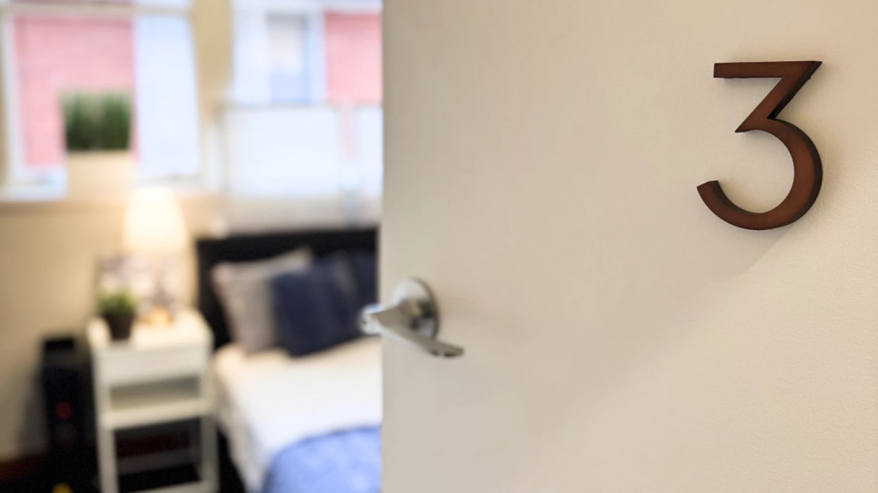 Furnished room with ensuite in a share house