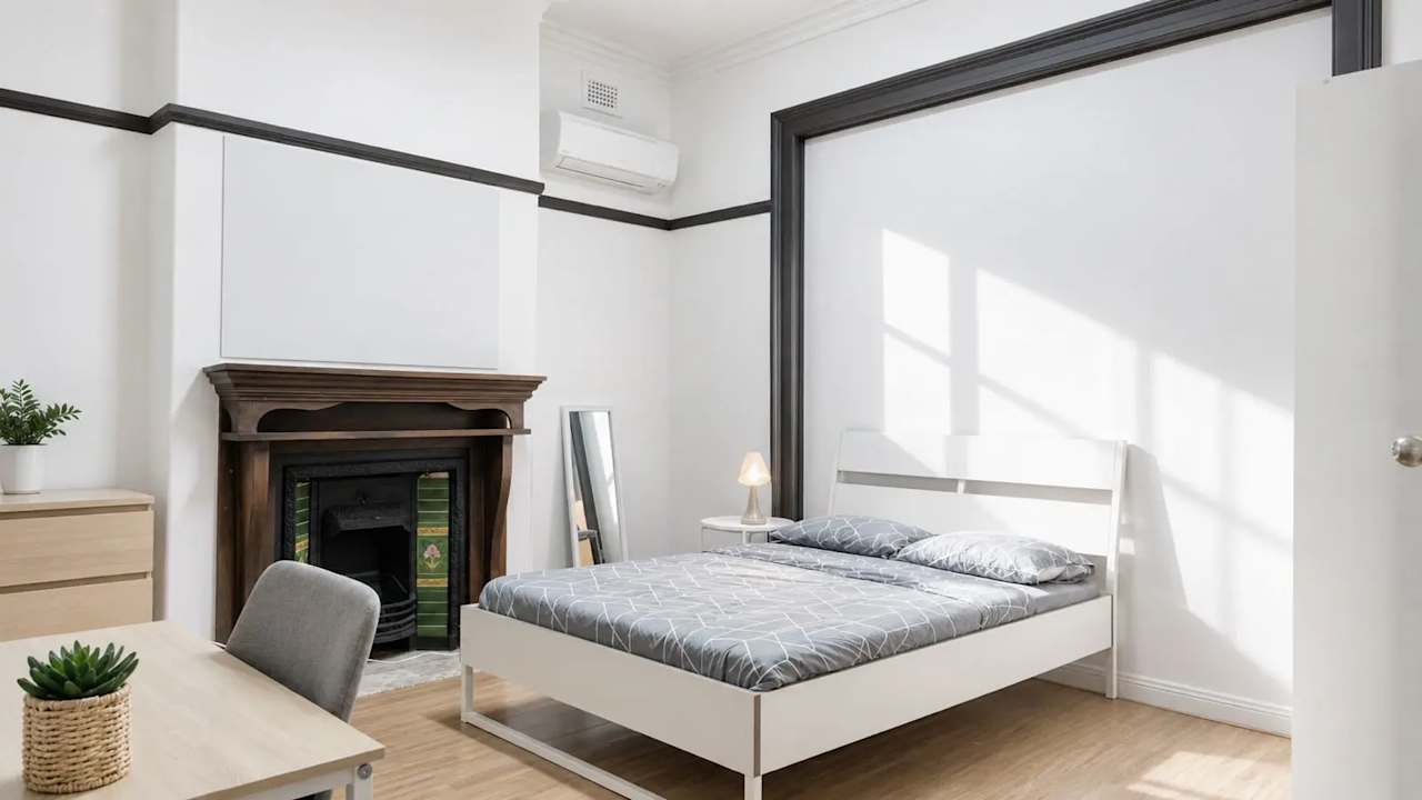 Furnished room in a share house