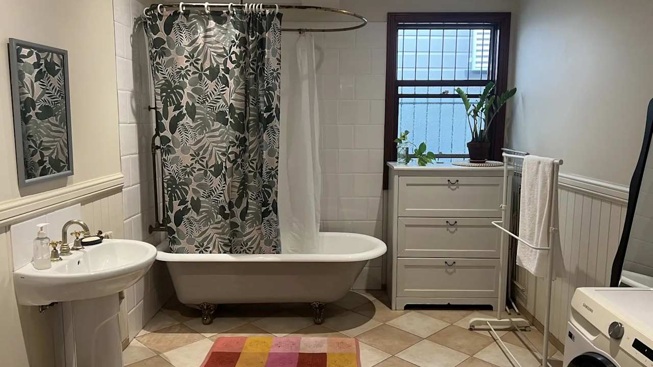 Room with own bathroom