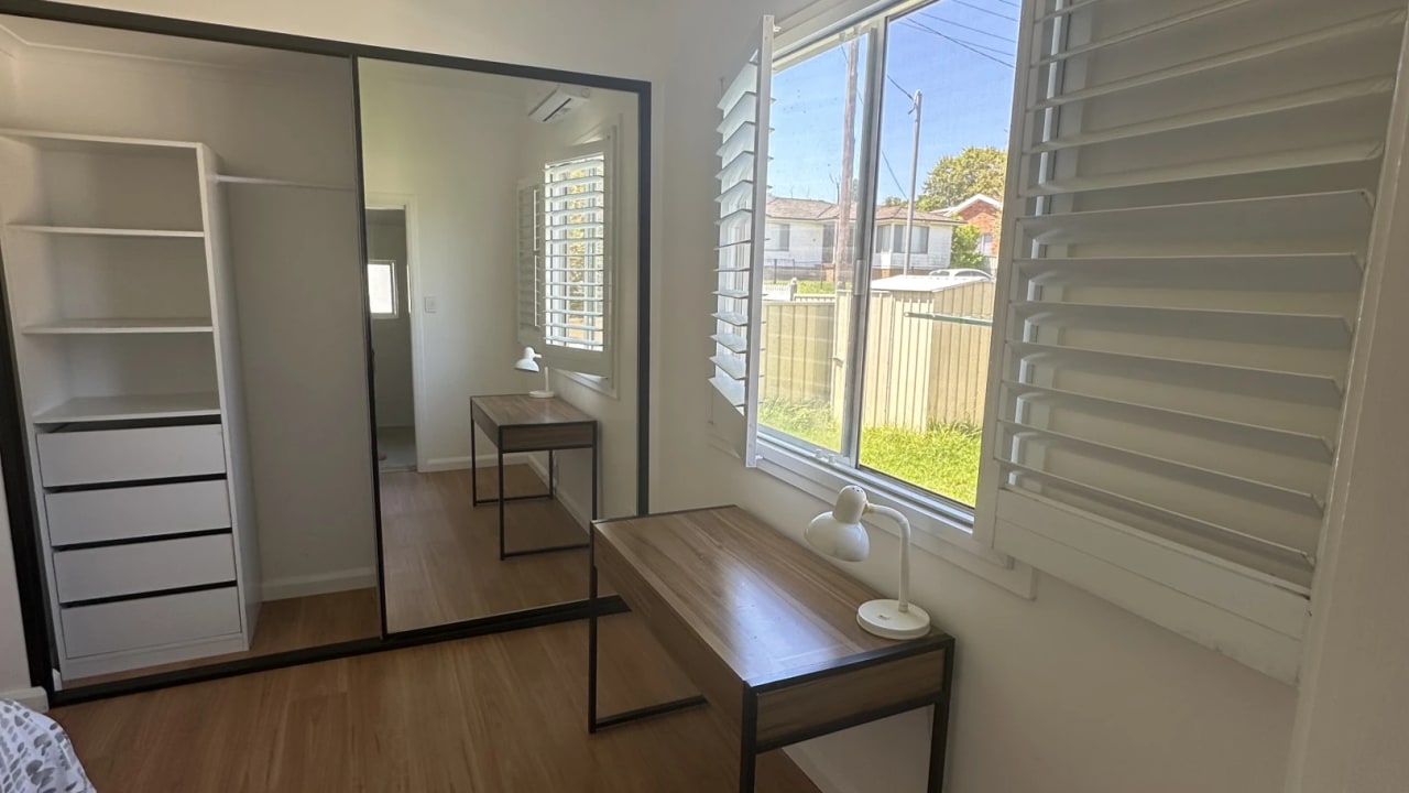 Unfurnished room with ensuite in a share house