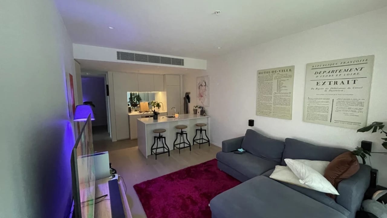 Furnished room with own bathroom