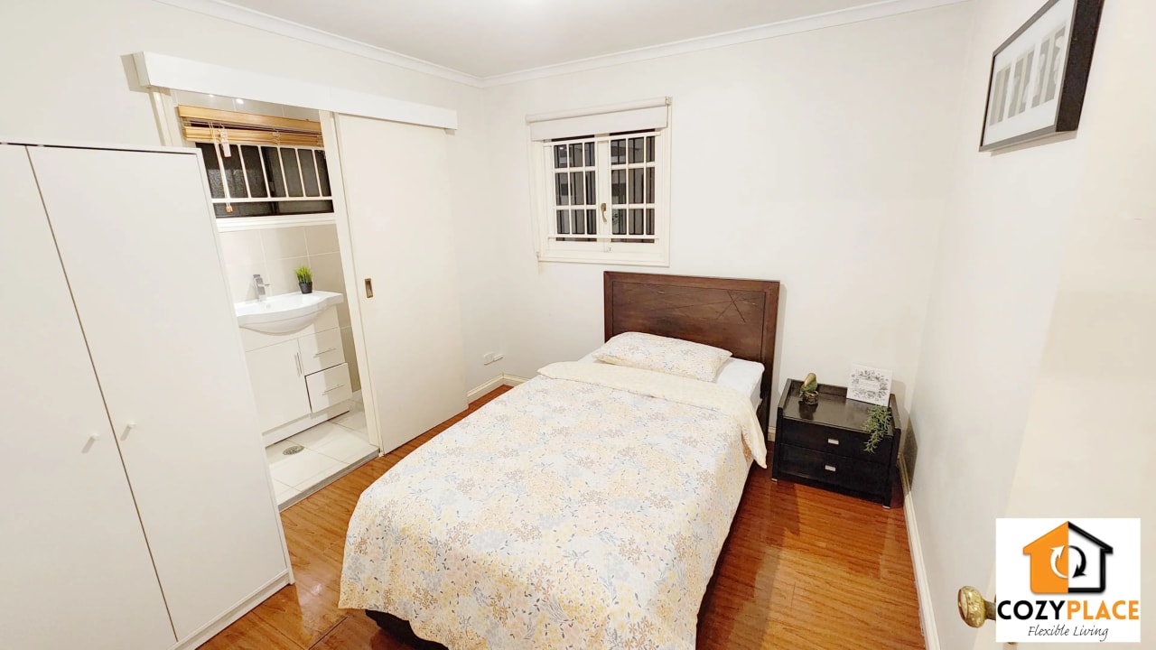 Furnished room with ensuite in a share house
