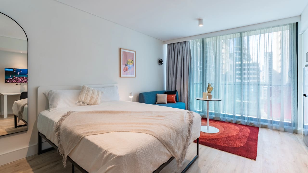 Furnished room studio flat for rent