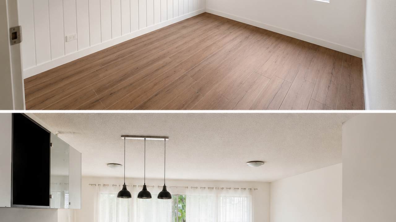 Whole property with 2 rooms for rent