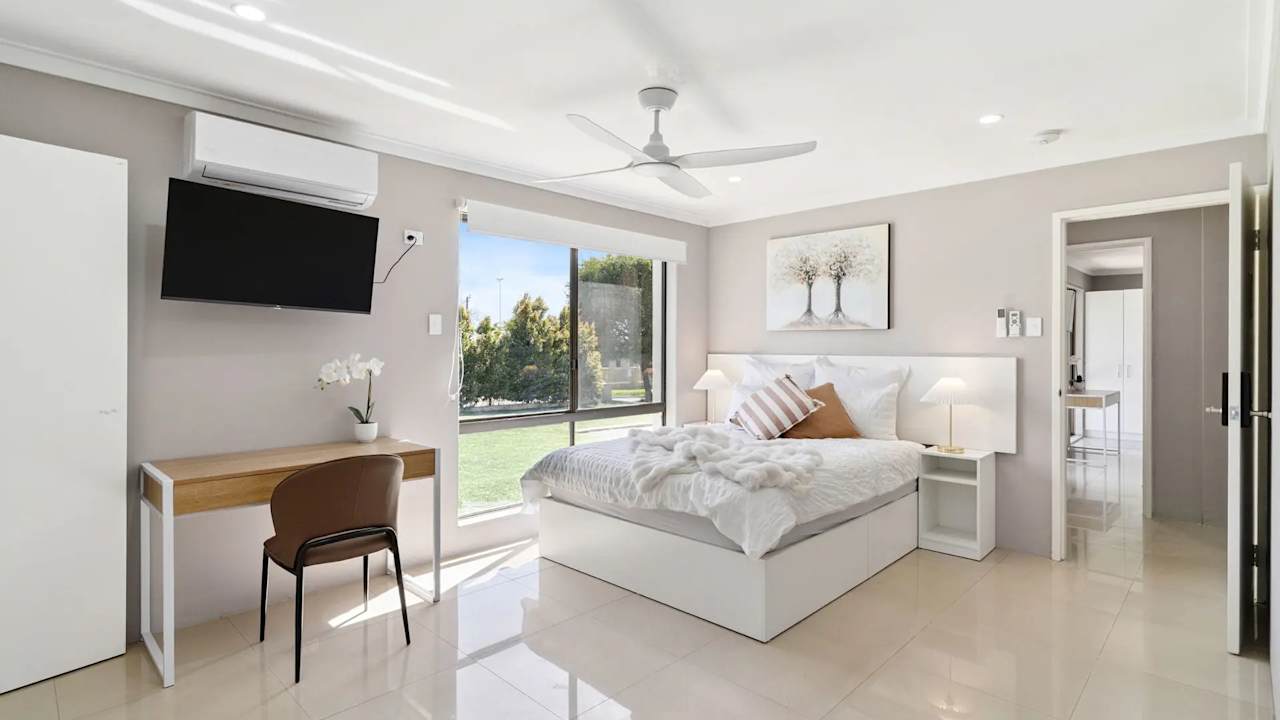 Furnished room with ensuite in a share house