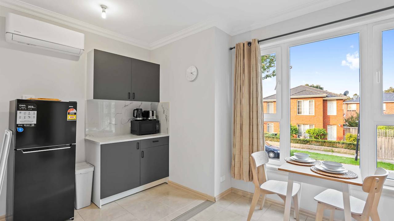 Furnished room with ensuite in a share house