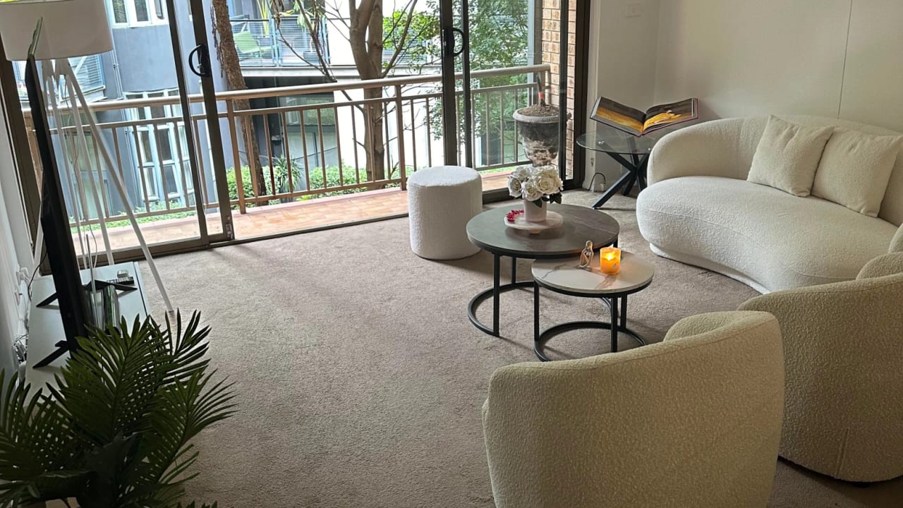 Furnished room with own bathroom