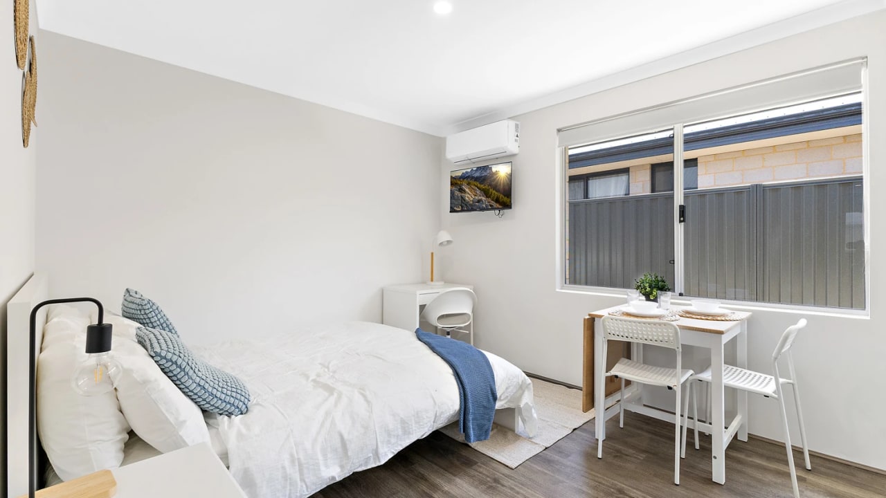 Furnished room with ensuite in a share house
