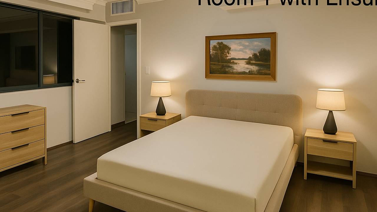 Furnished room in a flatshare