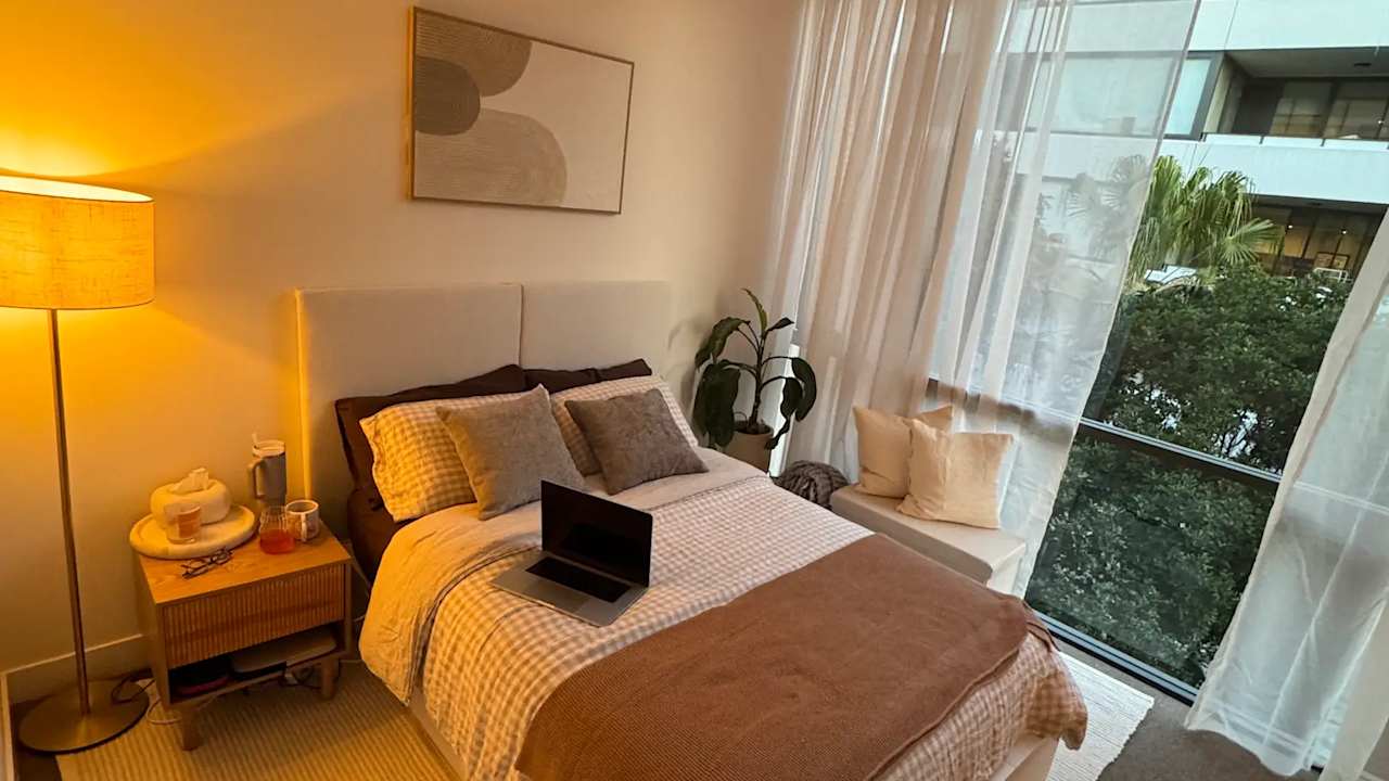 Room with own bathroom