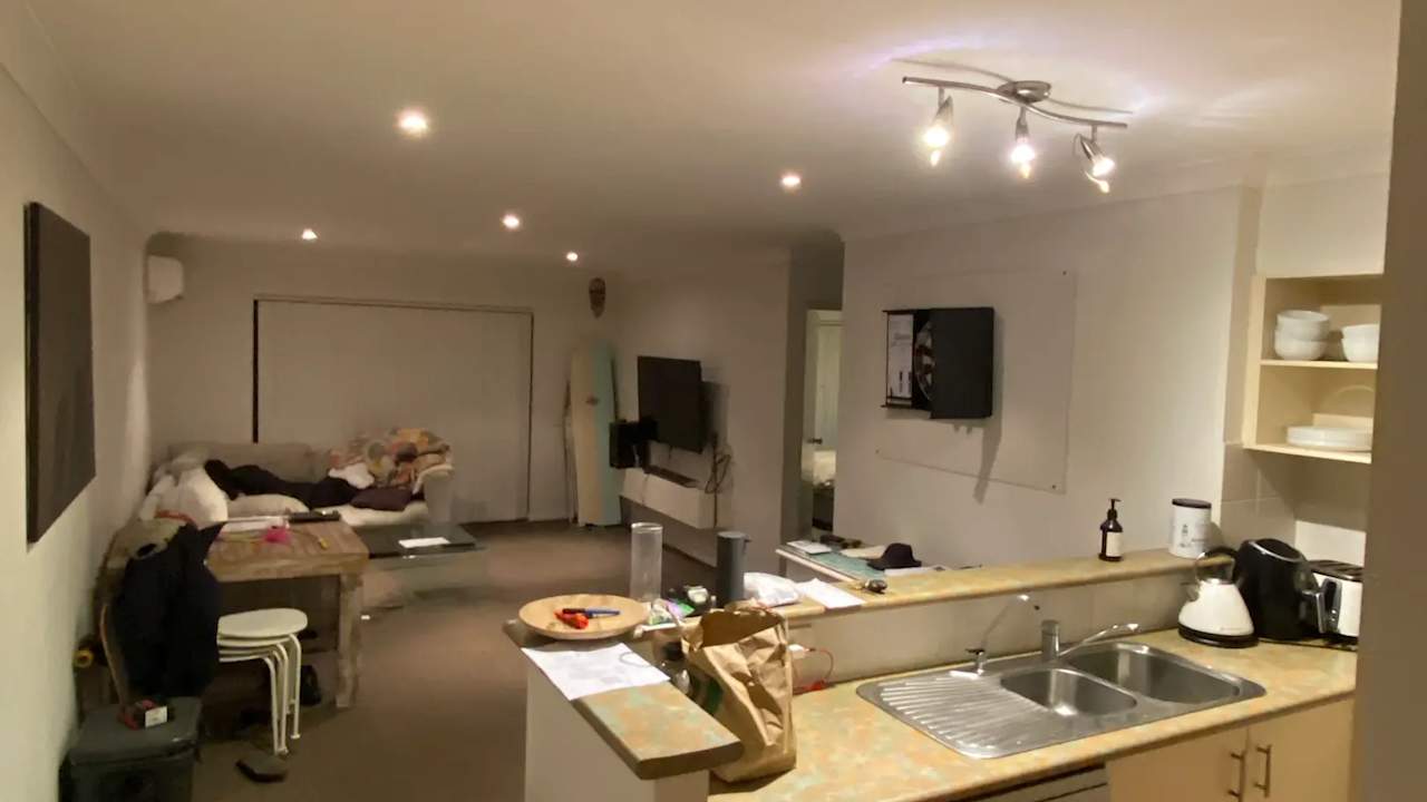 Unfurnished room with own bathroom