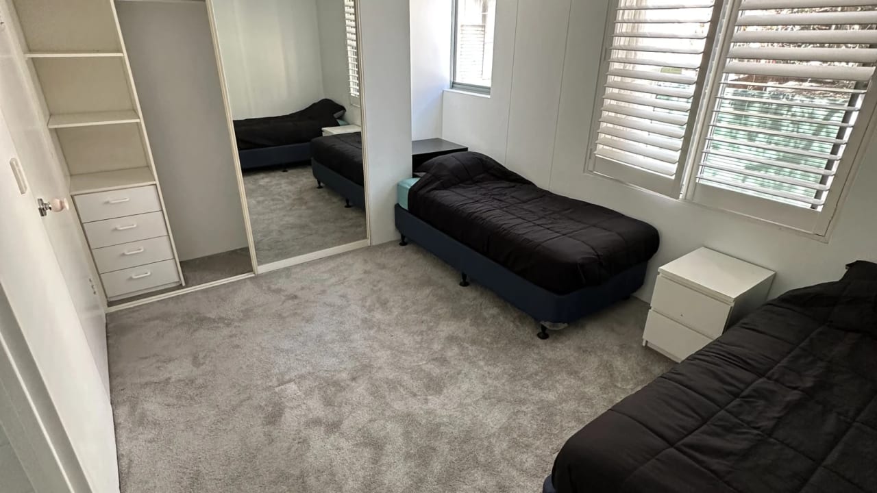Furnished room with own bathroom