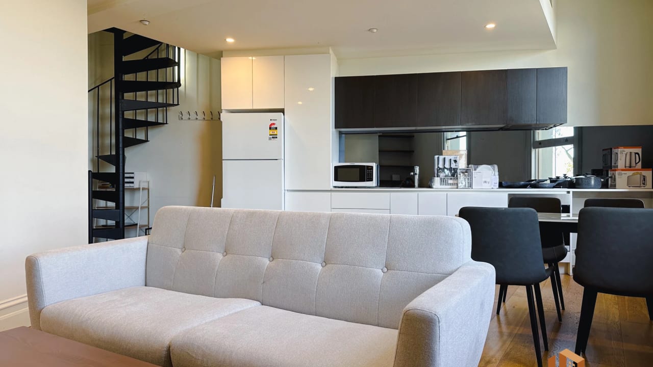 Furnished room with own bathroom