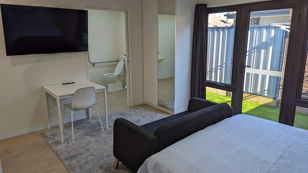 Furnished room with ensuite in a share house
