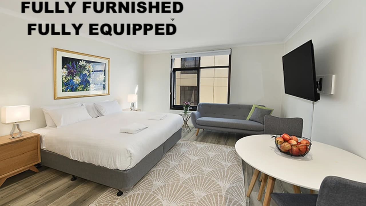 Furnished room studio flat for rent