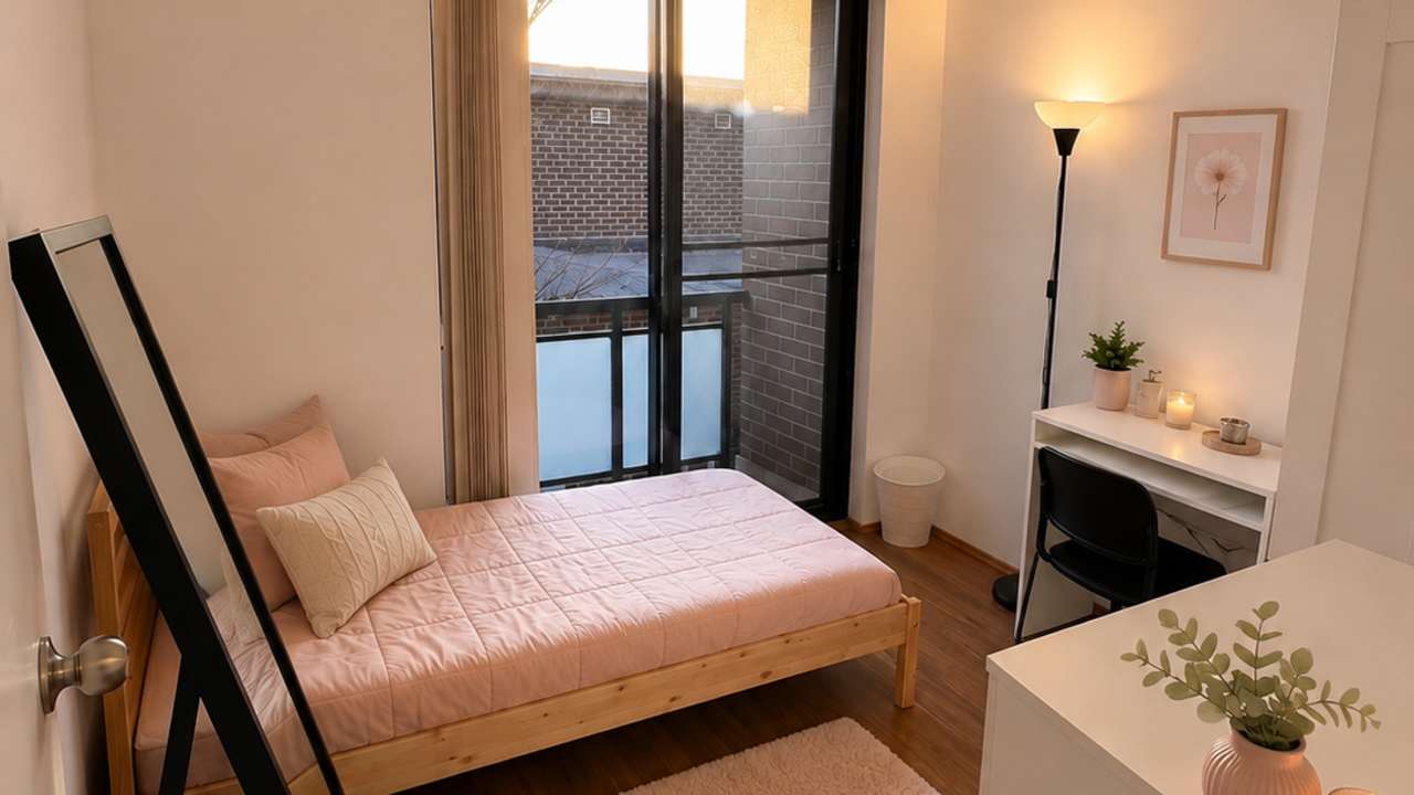 Furnished room in a flatshare