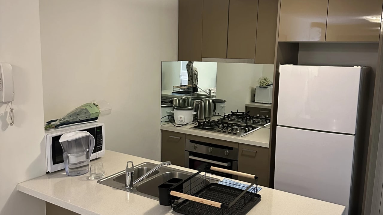Furnished room with own bathroom