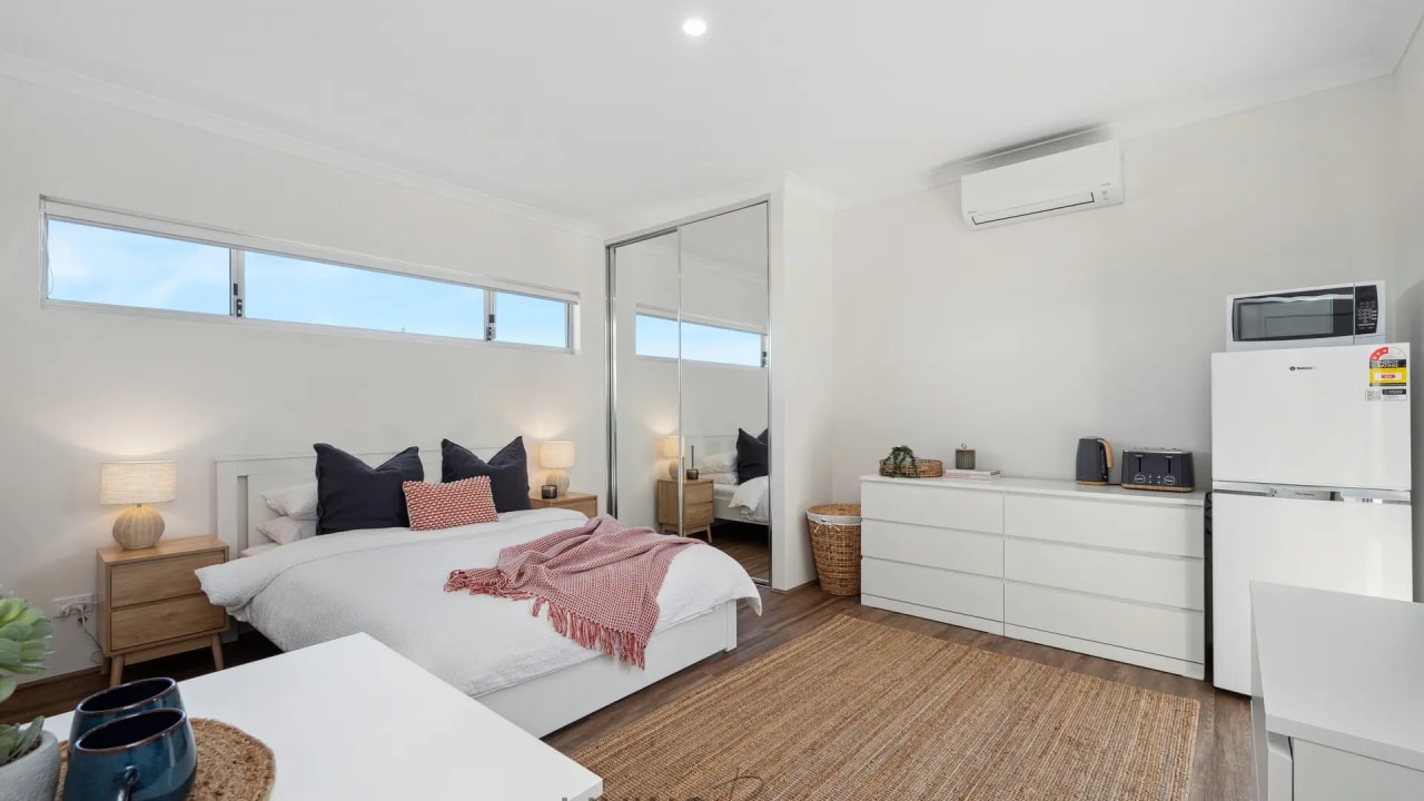 Furnished room with ensuite in a share house